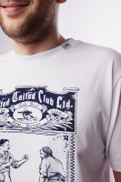 Футболка LRG C091065 Bare Knuckle White артикул 5350c.