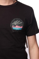 Футболка LRG A091096 90S Surf Tour 09 Black артикул 5398c.