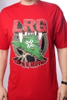 Футболка LRG K08116 The Art Of Hustling Red артикул 5404c.